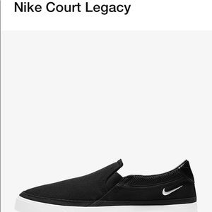 black nike court 2018